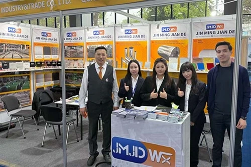 JMJD presenta un estand professional a l'exposició d'Uzbekistan